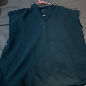 Figs Rafaela top Caribbean blue XS